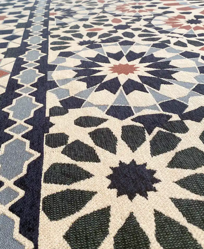 星纹入席：地毯纹样的空间适配