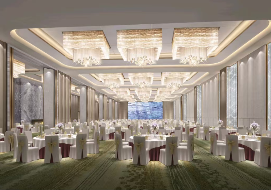 宴会厅里的地毯密码：和谐装饰之美